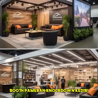booth pameran knockdown kediri